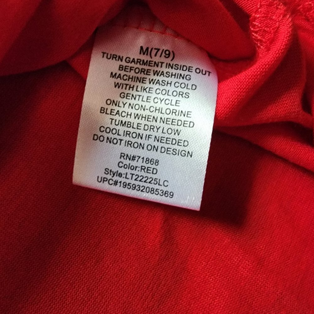 Juniors M Disney Mickey Mouse Classic America Stars & Stripes Outfit Graphic Tee - Picture 3 of 4